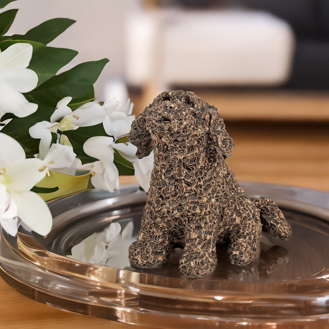 Miniature Cockapoo Bronze Sculpture A Timeless Bronze Dog Etsy