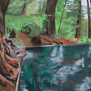 UCSC Pogonip Print