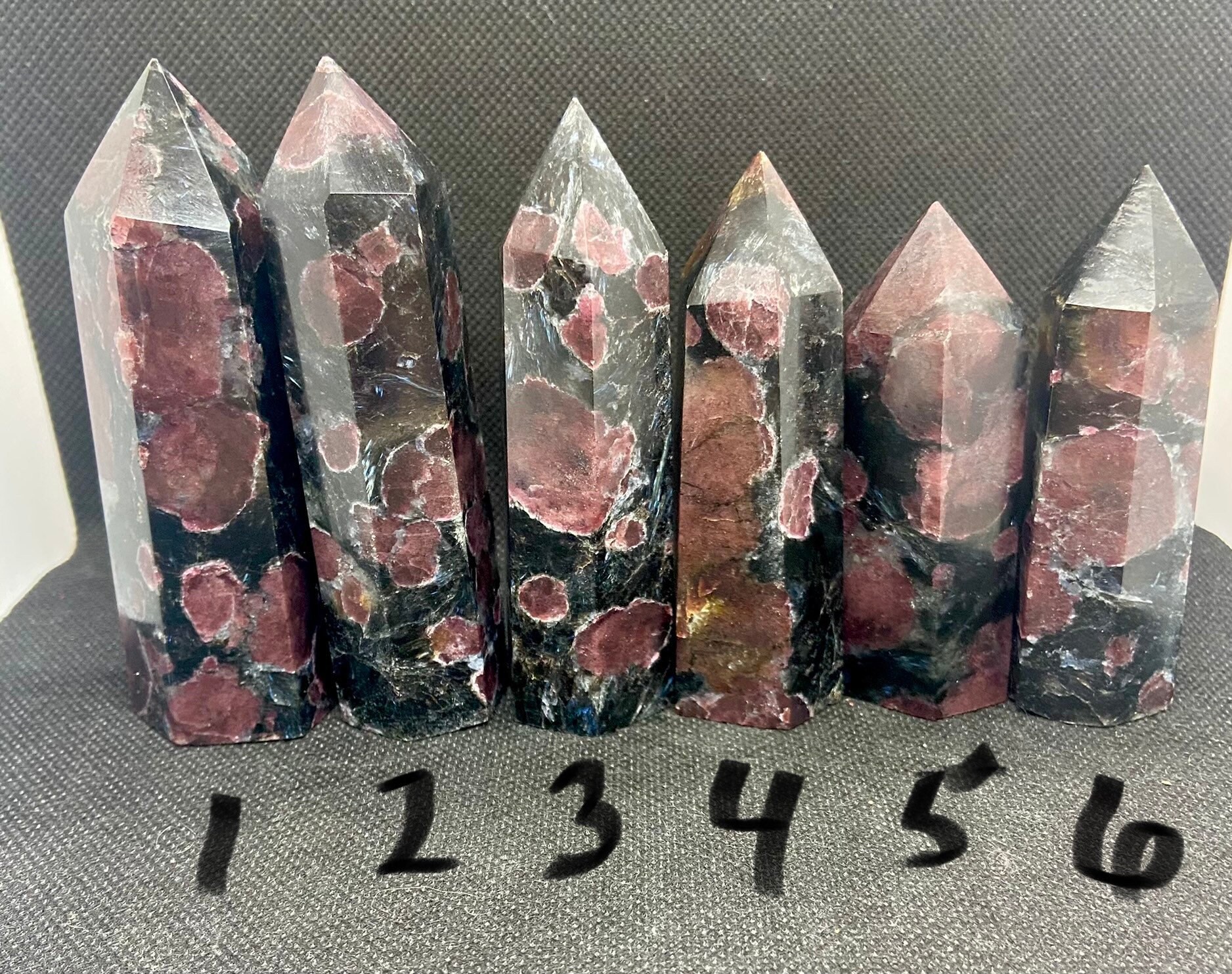 in astrophyllite firework stone Etsy