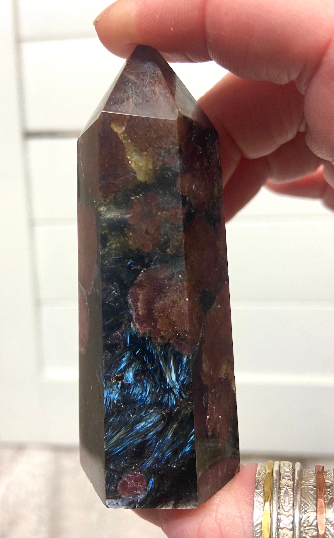 in astrophyllite firework stone Etsy