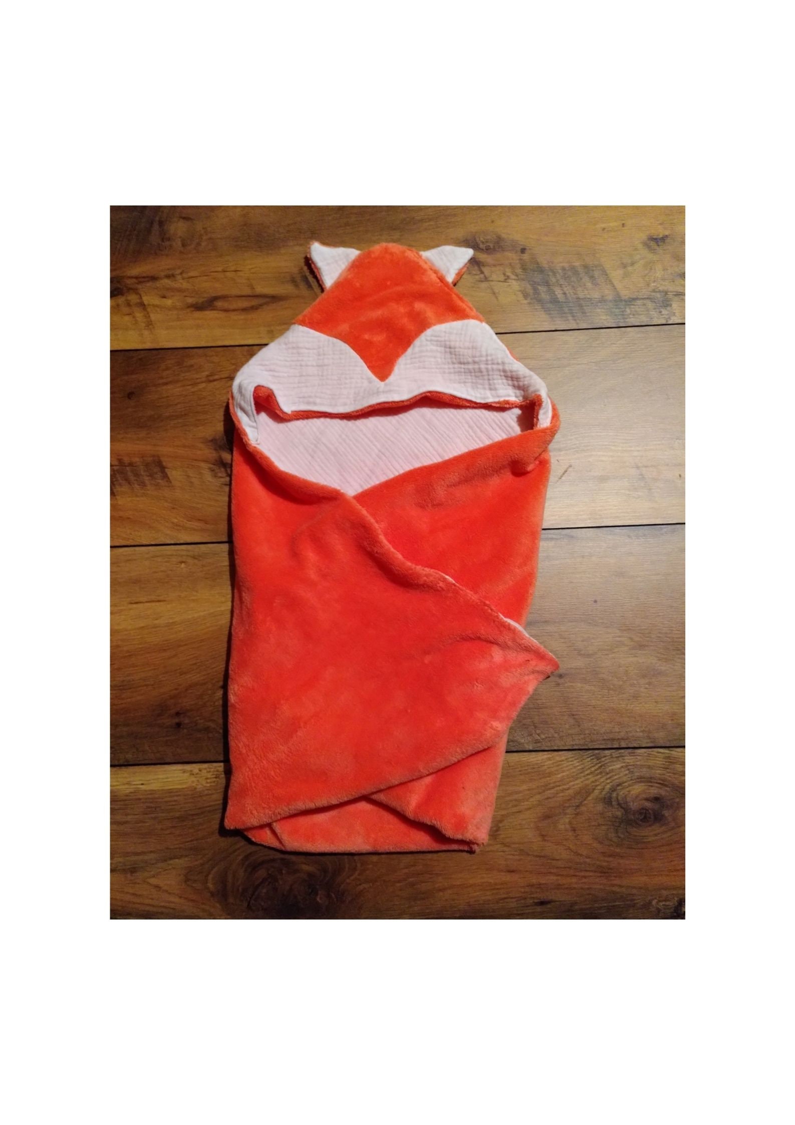 Cape de Bain Renard - Serviette Sortie Enfant