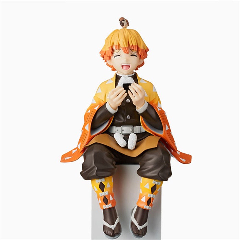 Demon Slayer Tanjiro Zenitsu Inosuke Action Figures Cute -  Sweden