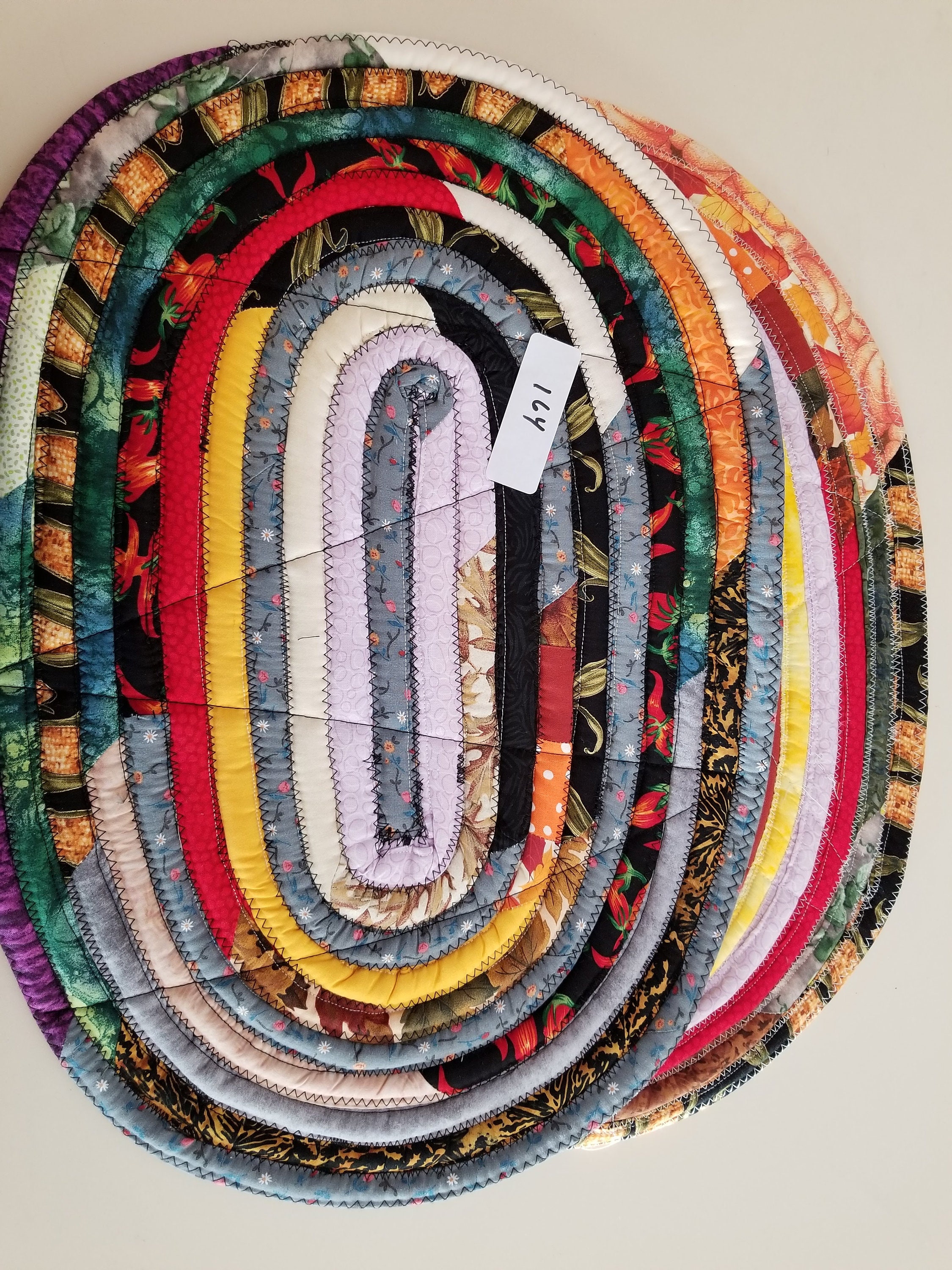 Oval rope covered placemats Etsy