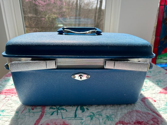 Samsonite Royal Traveler Hard Case Train Case, Bl… - image 3