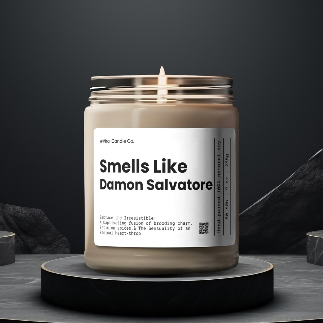 Smells Like Damon Salvatore Vampire Diaries Fandom Gift Supernatural