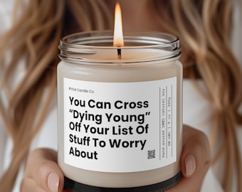 Getting Old Gift, Funny Candle, Funny Best Friend Birthday Candle, Funny Candle For Her, Coworker Birthday, Funny Birthday Gifts, Soy Candle