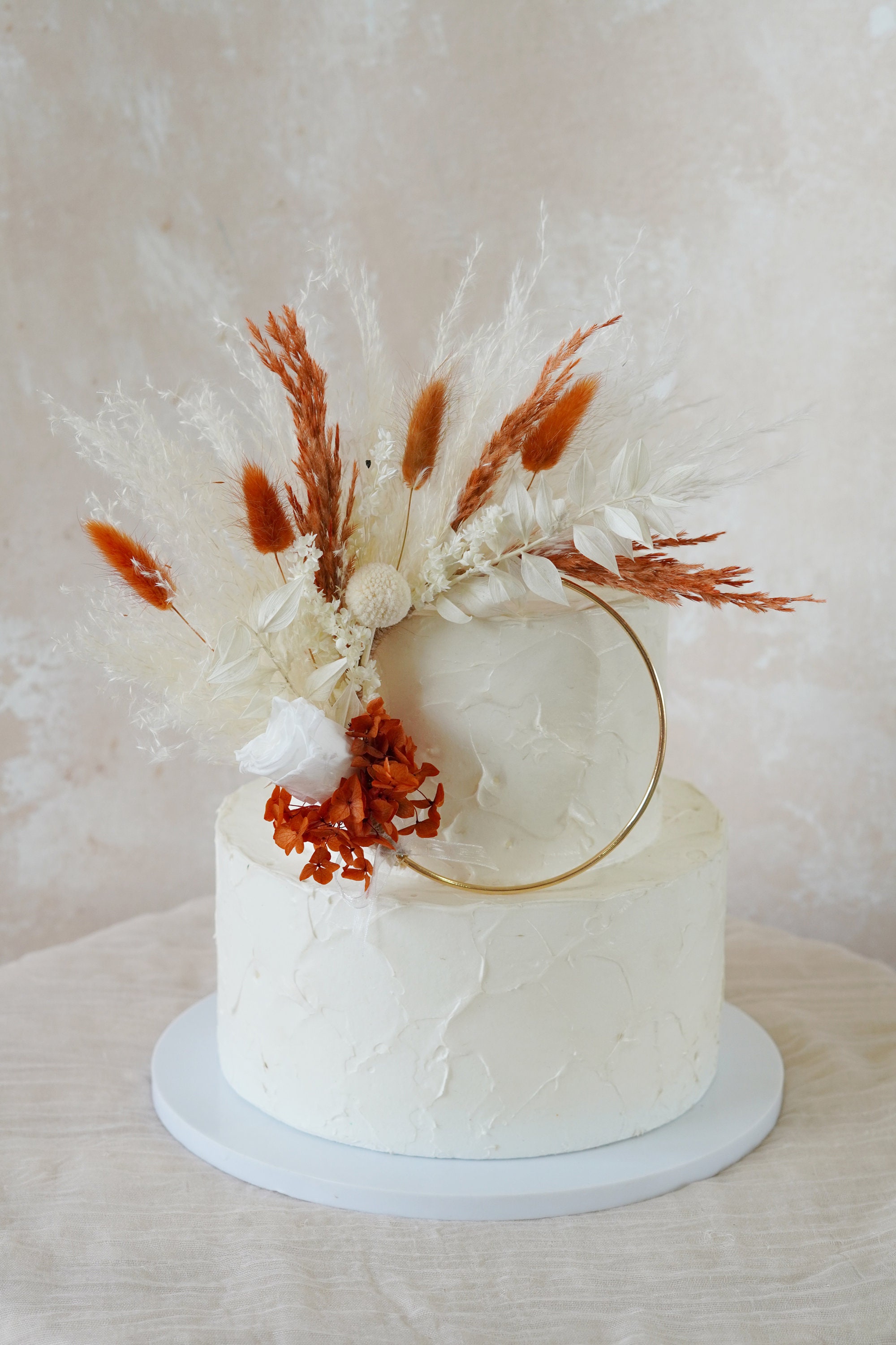 Autumn Orange Pampas Grass Cake Bouquet, Flower Cake Topper/ Cake  Decoration, Dried Bouquet, Wedding Cake Flowers, Wedding Cake Bouquet - Etsy, image size:2000x3000