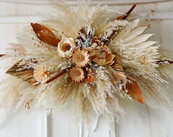 Preserved Dried Natural Flower Wedding Arch&wedding Welcome Board