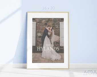 Personalized Family Name Print Home Decor
