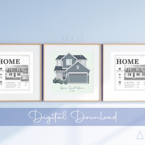 Personalized 12 x 12 Style Digital Print Jpg