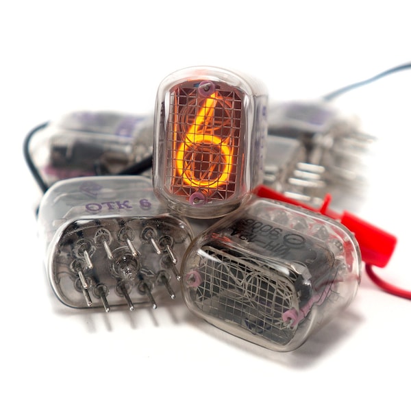 IN-12 nixie buisje voor Nixie klok | Vintage NEON Nixie Buis In-12 IN-12A | in12 nixie-kit | vintage nixie | In-12-kit | nieuwe geteste indicatoren