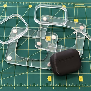 Stampi per Apple Airpods Pro / Airpods 1 / Airpods 2 / Airpods 3 / Stampo per custodia in pelle per Airpods / Strumenti per lavorazione della pelle per custodie Airpods