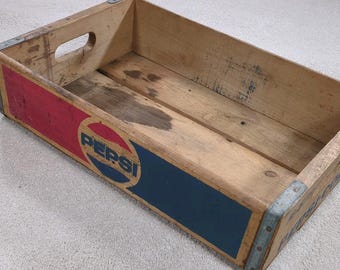 Vintage Holzkiste Pepsi Cola M-578 Sehr guter Zustand