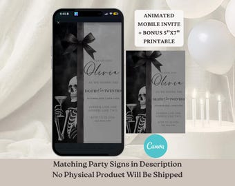 RIP 20s - Women's 30th Birthday Invitation, RIP Youth, Death to 20's Invite, Death to My Youth Party, Death To My Twenties, Digital Invite