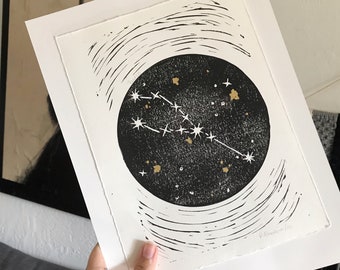 Taurus Lino Impression