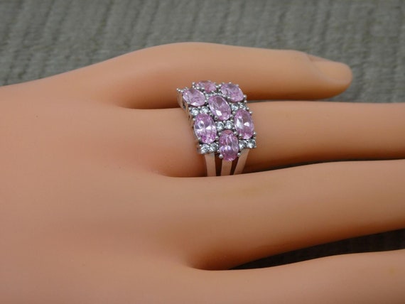 Gorgeous 925 Sterling Silver Cubic Zirconia DQCZ … - image 3