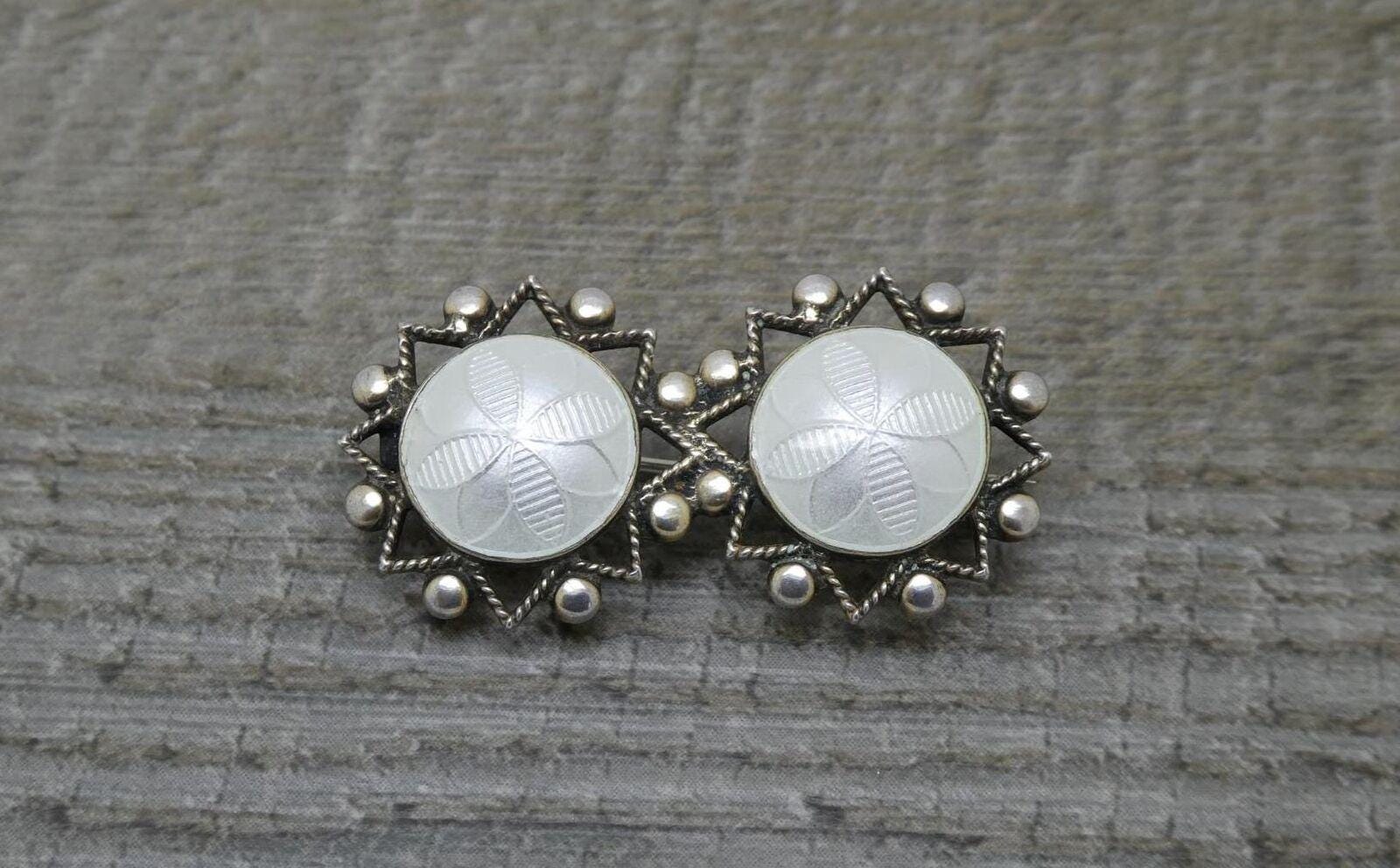 Pendentif Vintage Arne Nordlie - Argent Sterling Et émail, Style Norvégien, Référence 2751