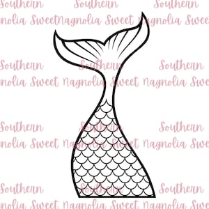 Mermaid Tail Cookie Cutter
