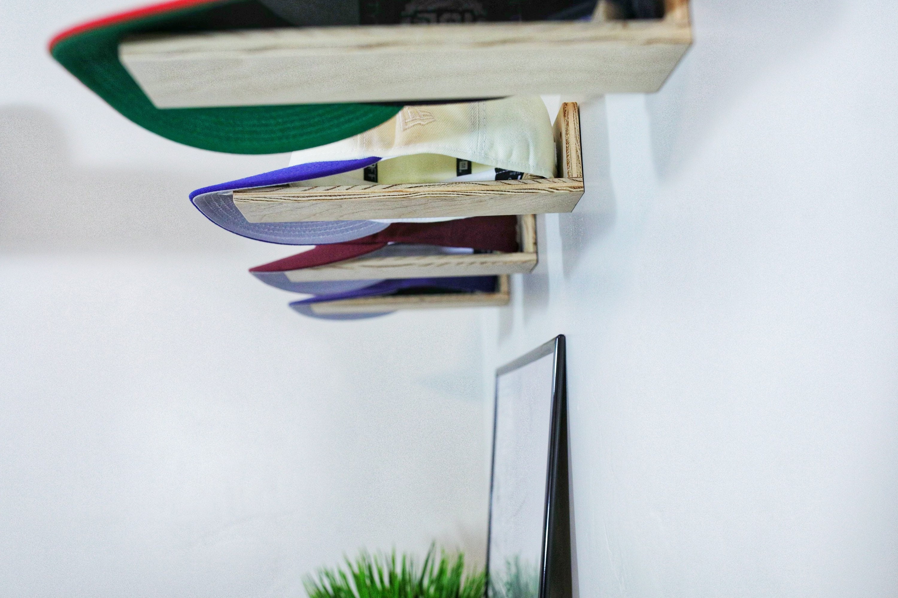 Set of 10 Hat Shelf Hat Display for Wall Floating Hat Etsy