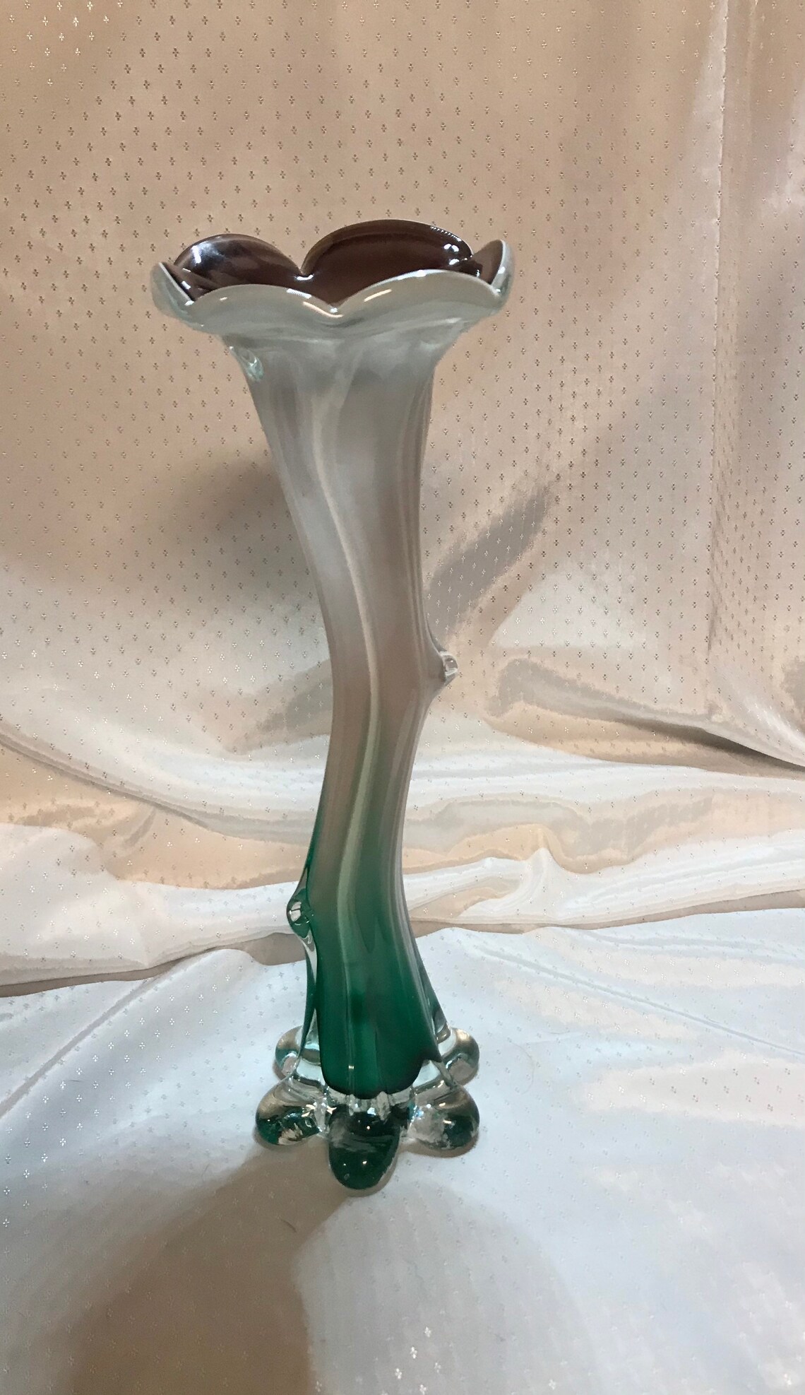 etsy glass vase