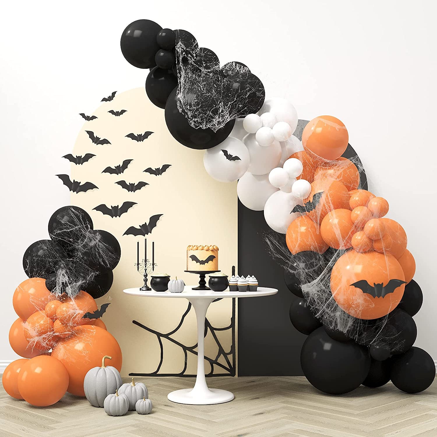 Halloween Balloon Arch Kit 110 Pcs Halloween Balloon Etsy