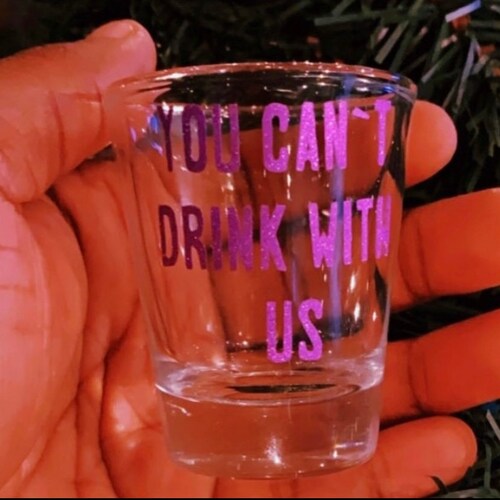 Shot Glasses Hand Made Vinyl Custom Etsy