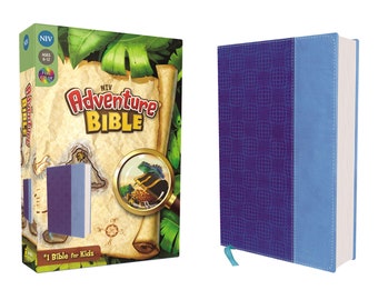 Personalized Adventure Bible NIV, Blue Soft Cover