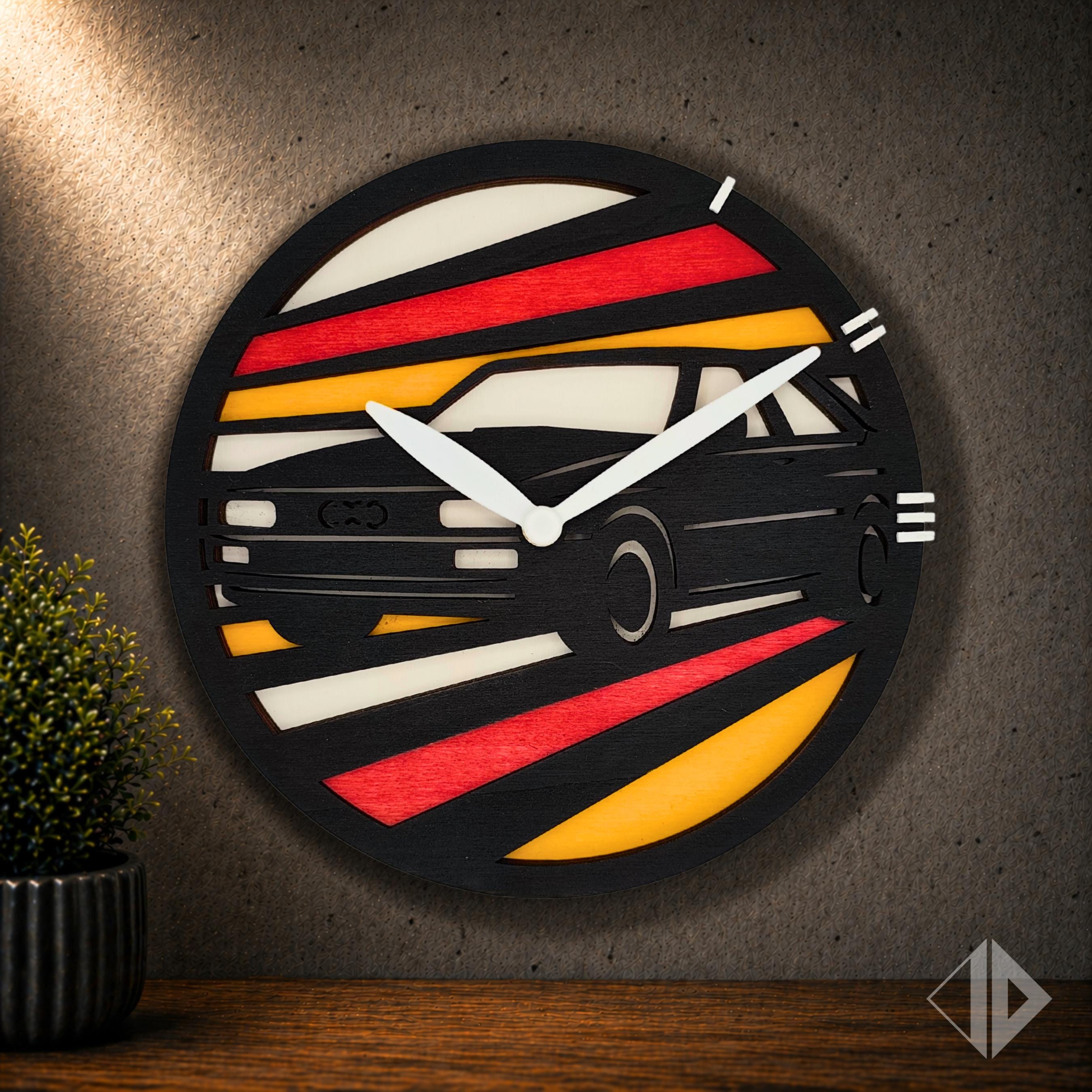 Audi wall clock - Etsy 日本