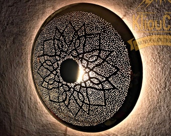 Marokkaanse wandlamp, binnen buiten wandkandelaar, wandlampenkap, messing wanddecorlamp, Boho Lighting, Marokkaanse schansen, Wall Lighting Decor