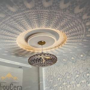 Moroccan Pendant Light, Moroccan Brass Pendant Lamps Decor Lighting,Ceiling embossed Light Fixture,Bedroom Hanging Light,chandelier lighting