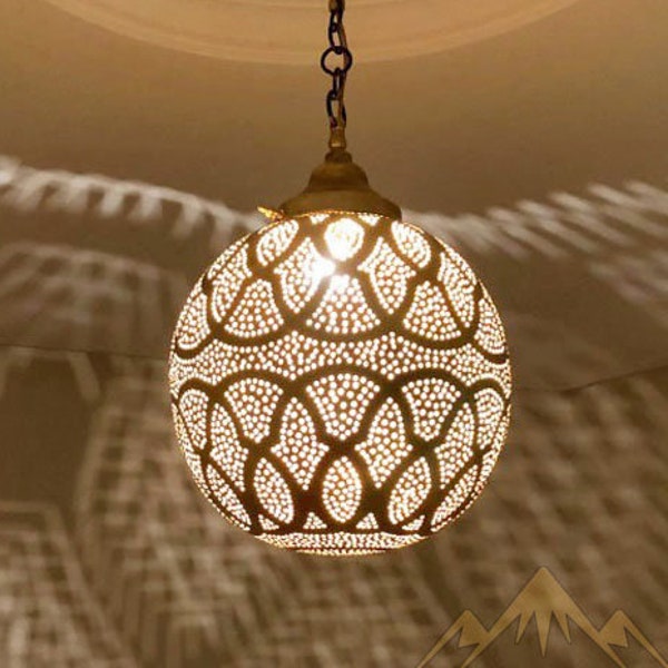 Moroccan Ceiling Lamps, hanging pendant light shades, Modern Chandelier Lighting, Beautiful Design Moroccan Pendant Lamp, Brass Lampshade