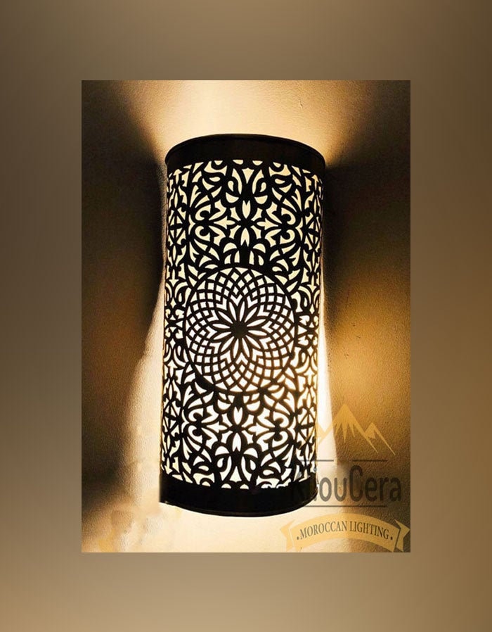 Moroccan Wall Lamps Sconce Handmade Home Decor Moroccan Brass