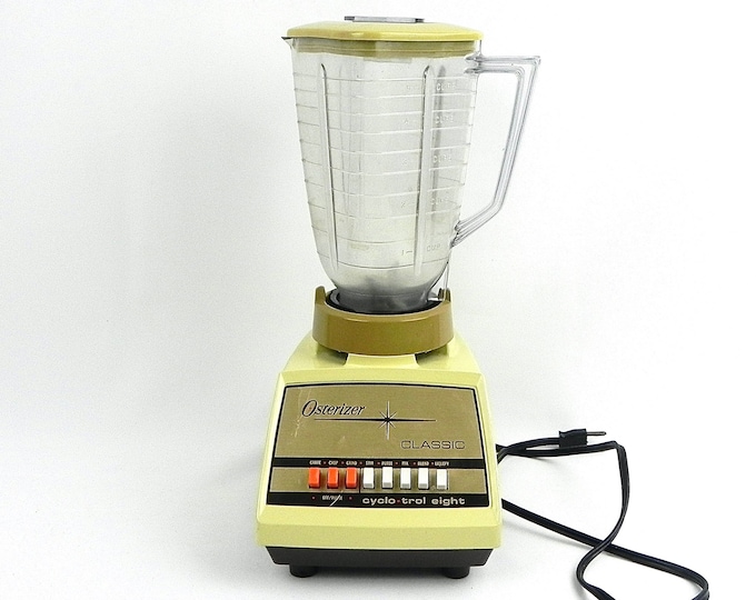 Vintage Osterizer Blender Classic Clyclo Trol Eight Series Vintage 8