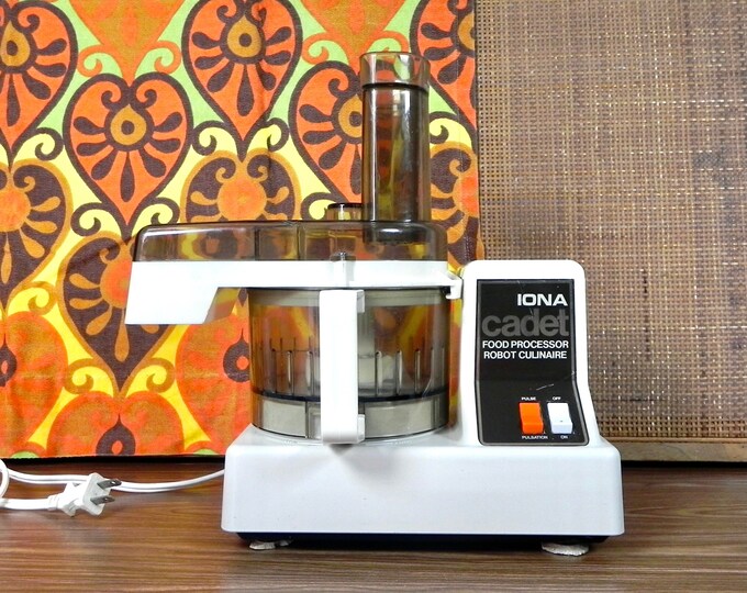 Iona Food Processor Cadet Vintage Small Kitchen Appliances Midcentury