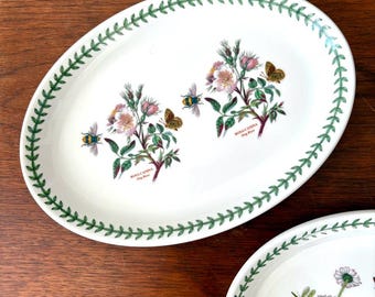 Portmeirion Botanic Garden Small Platter | Daisy & Dog Rose (10.75")