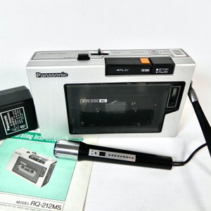 General Electric Notes Portable Mini Cassette Tape Voice Recorder GE  *tested* for sale online