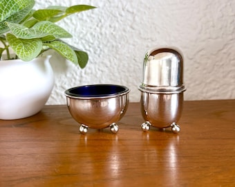 ALESSI Mr. Mrs. Chin Salt & Pepper Shakers | Yellow and Green Set