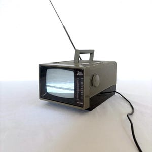 昭和レトロ 三菱電機 MITSUBISHI コンパクトテレビ アンテナ付き