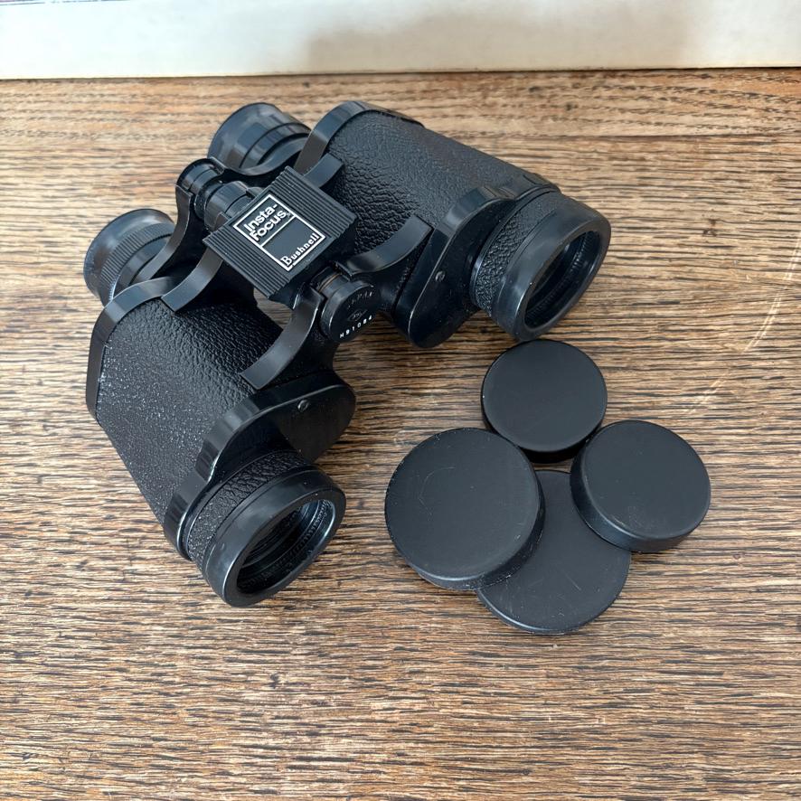 アンリツ ICN50B INSTACAL ジャンク品 Bushnell Ensign Insta-focus Binoculars | Fully Coated 7x35 Wide