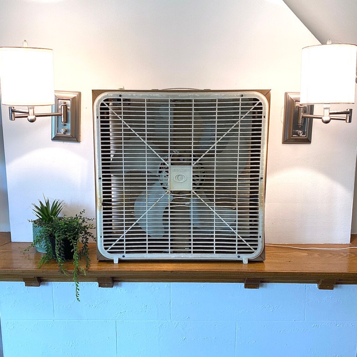 Torcan Box Fan 70s | Vintage Cooling 3-speed Fan | TESTED & WORKING - Etsy
