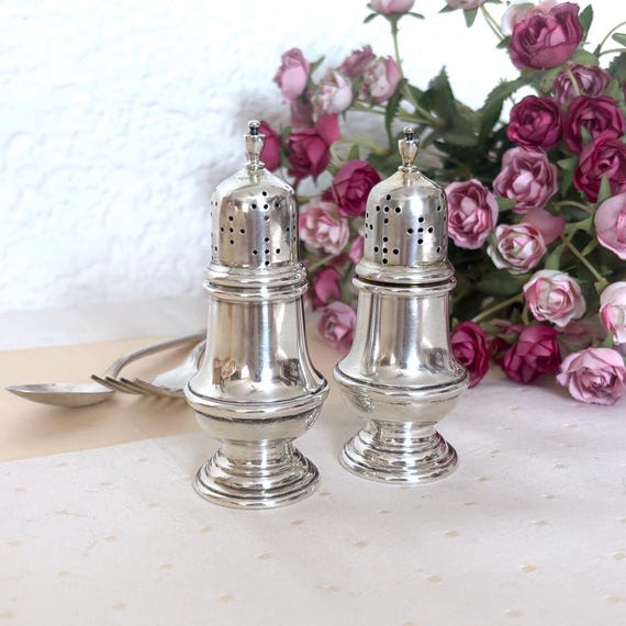 Tiffany & Co. Sterling Silver Salt and Pepper Shakers | Mid
