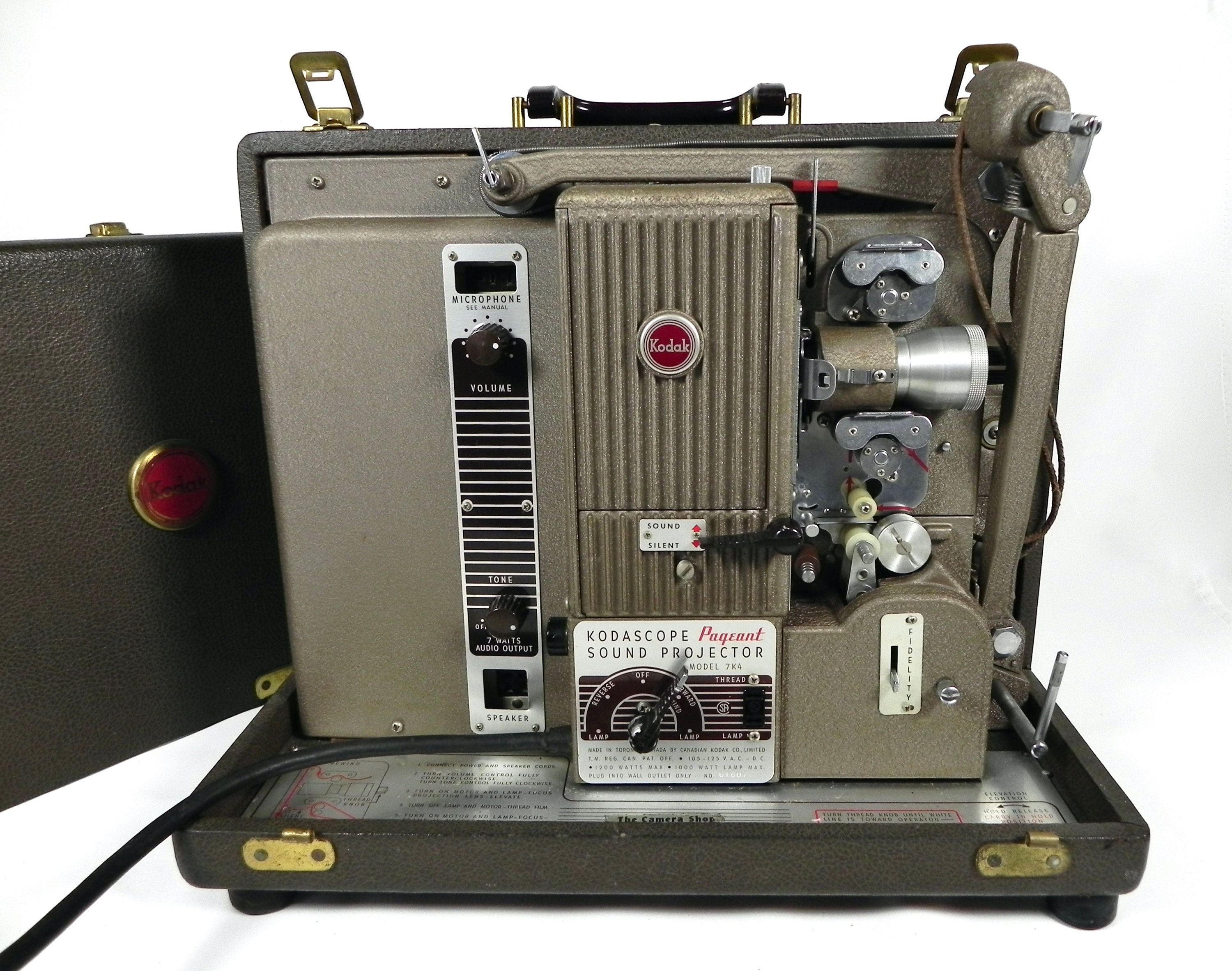 Kodak Sound Projector Reel to Reel | Pageant 16mm Model 7K4