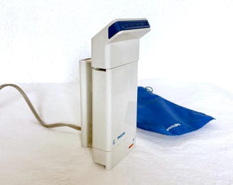 Philips TS6000 Portable Travel Steamer – 1980s Dual-Voltage Garment Fabric Care