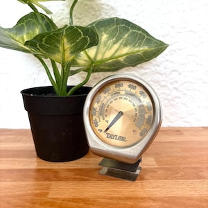 Taylor Oven Thermometer | Vintage Kitchen Gadget | Hanging Temperature Gauge | 600 Fahrenheit