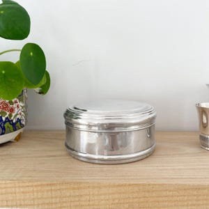 Vintage Pampaloni Sterling Silver Jewelry Box | Italian Trinket Dish