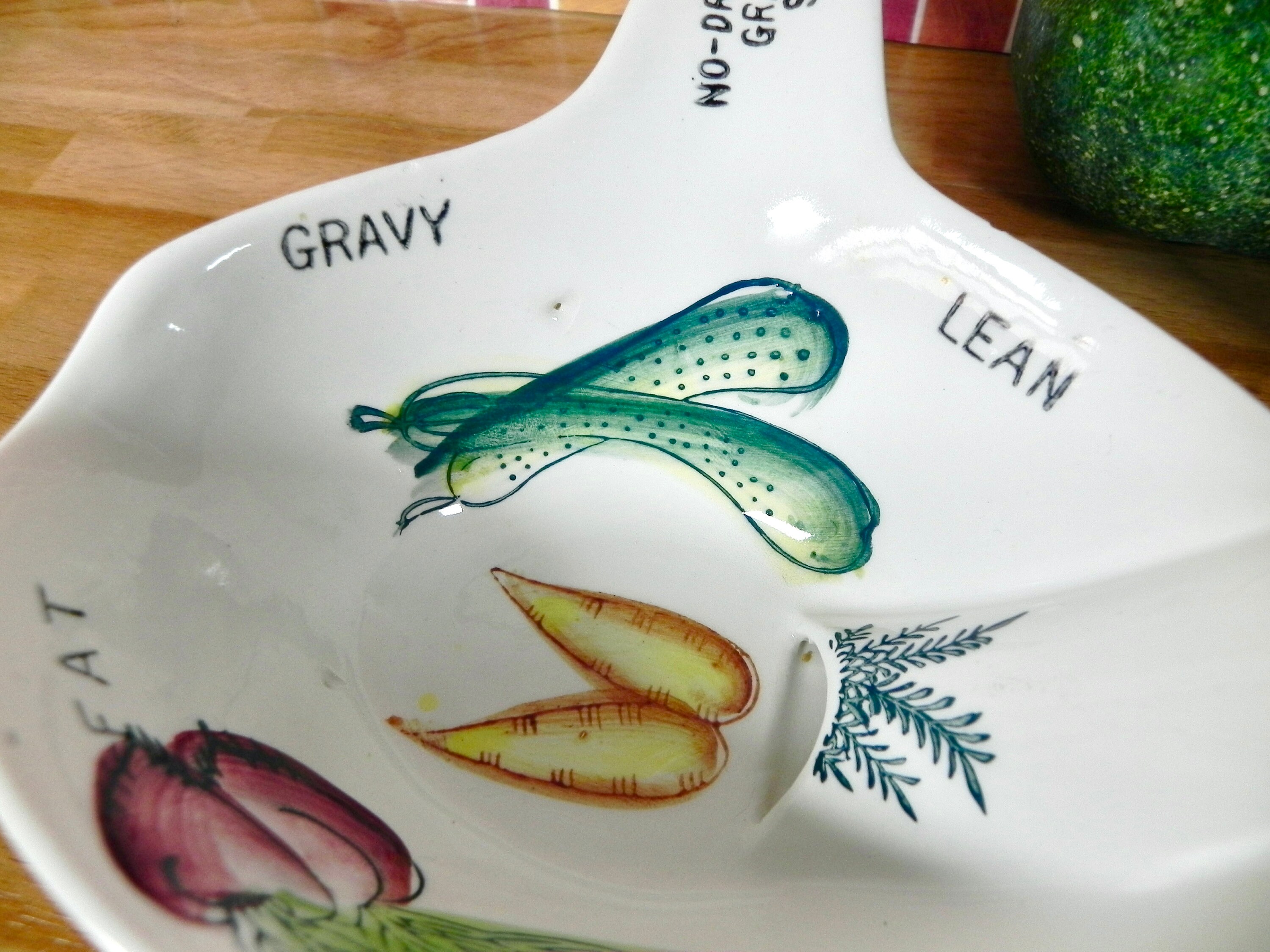 Vintage Gravy Boat | No-drip Japanese Gravy Separator | Midcentury