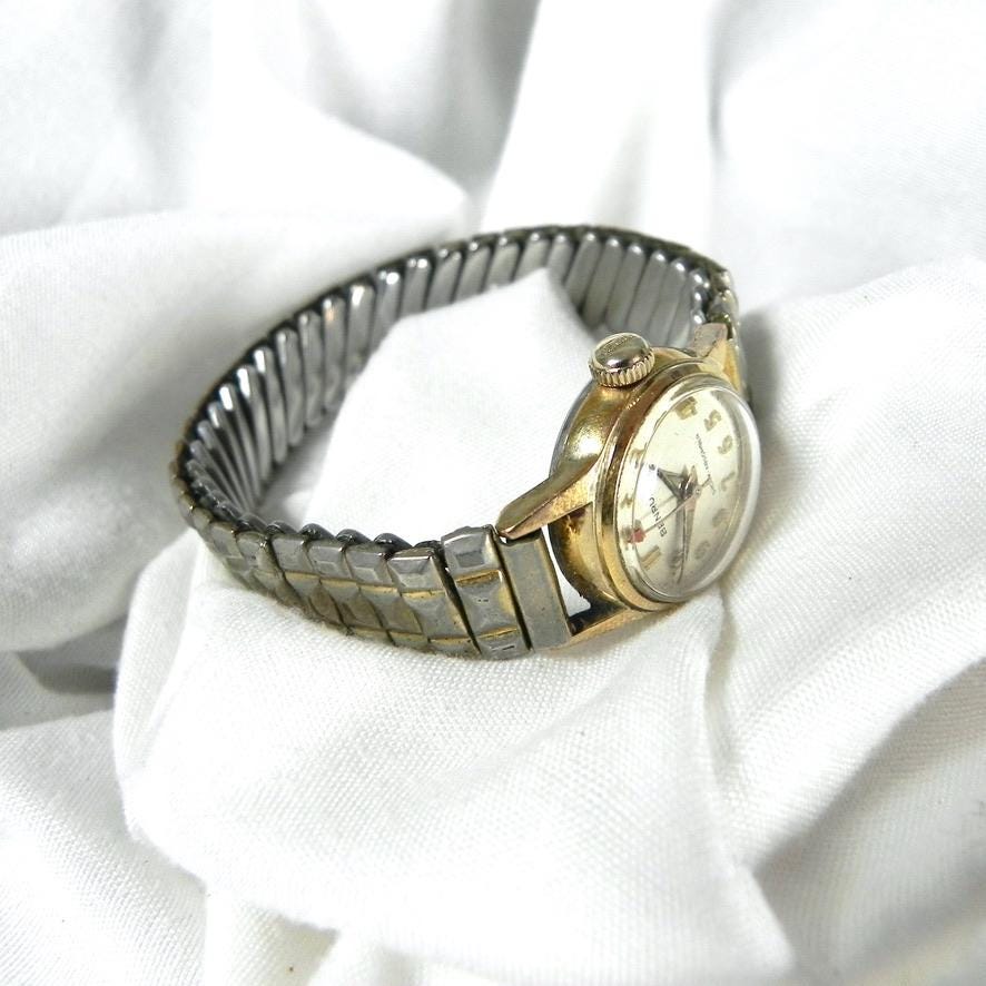 Vintage BENRUS Ladies Cocktail Watch 17 Jewels Swiss Mechanical 20 Micron Gold Mid-Century BENRUS 17-Jewel Ladies Watch - 20 | Mercari main image 3