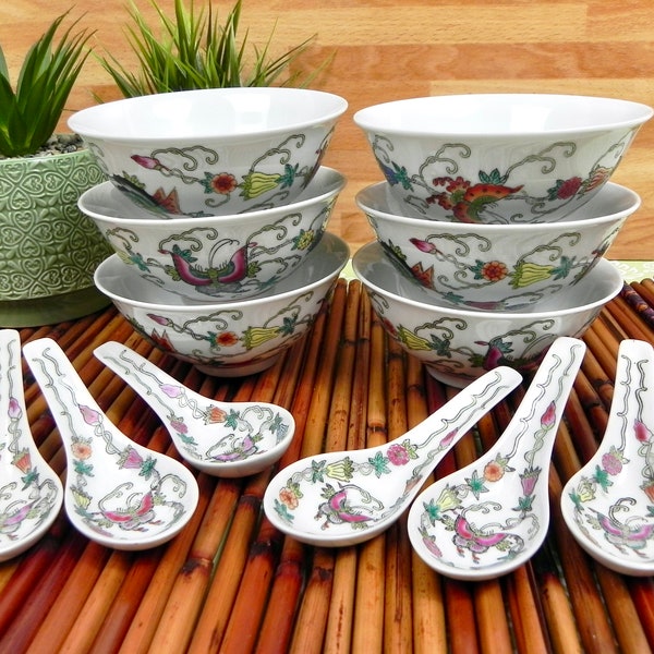 Chinese Soup Bowls Etsy