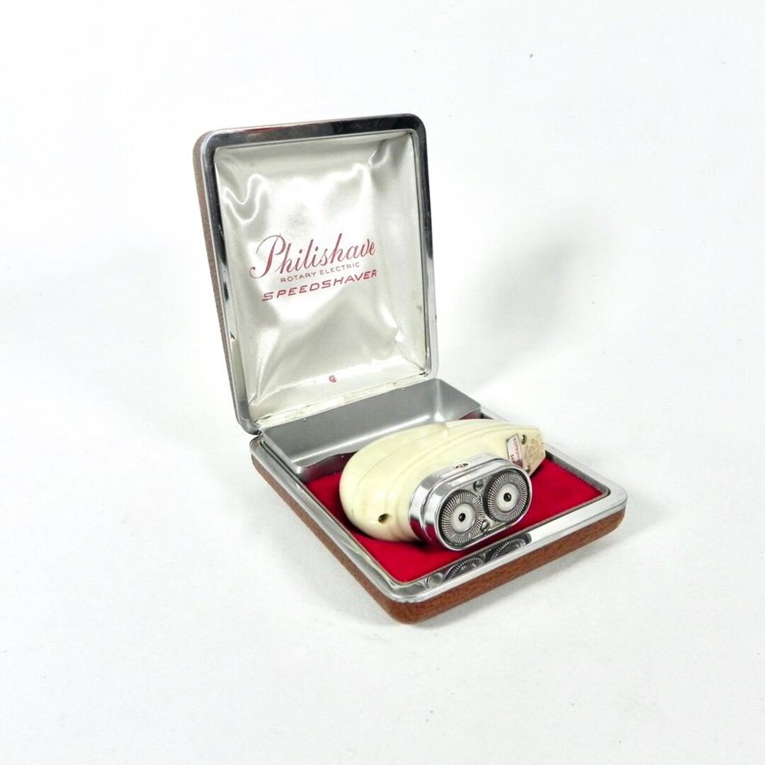 Vintage Philishave Electric Razor: 1950s Model 7830, Holland, With Case ...