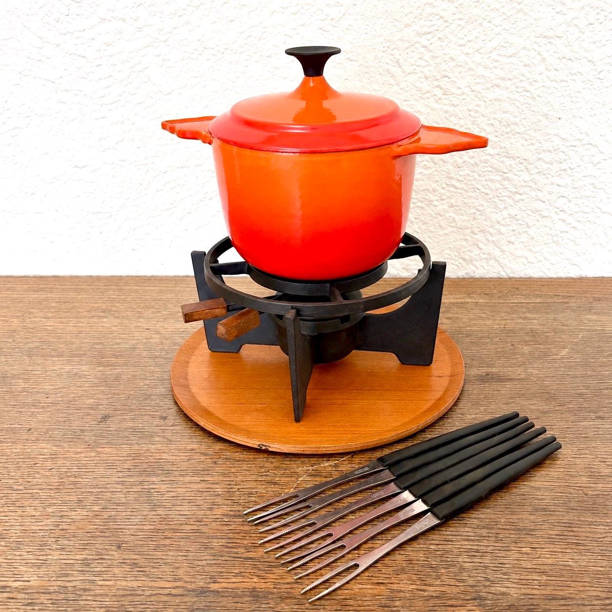 COUSANCES フォンデュコンロ Cousances Le Creuset Fondue - Etsy